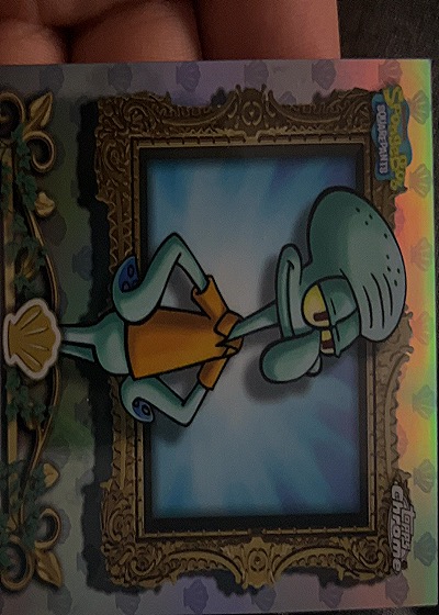 2023 Topps SpongeBob SquarePants #Squidward Tentacles — front