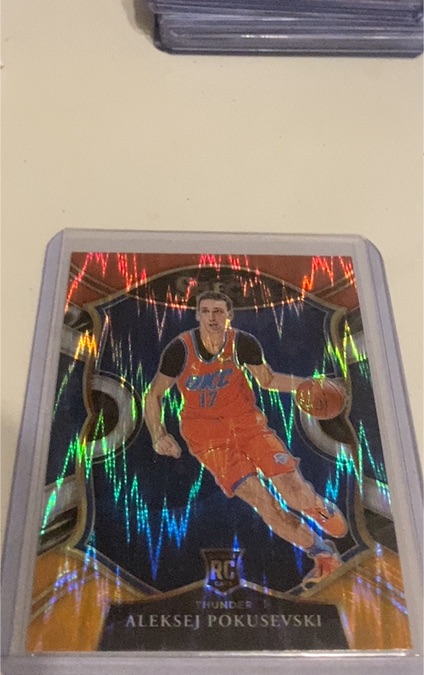 2020-21 Panini Select #176 Aleksej Pokusevski — front