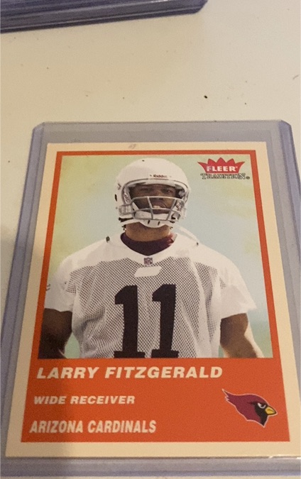 2004 Fleer Tradition #332 Larry Fitzgerald — front