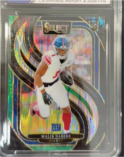 2024 Panini Select #116 Malik Nabers — front