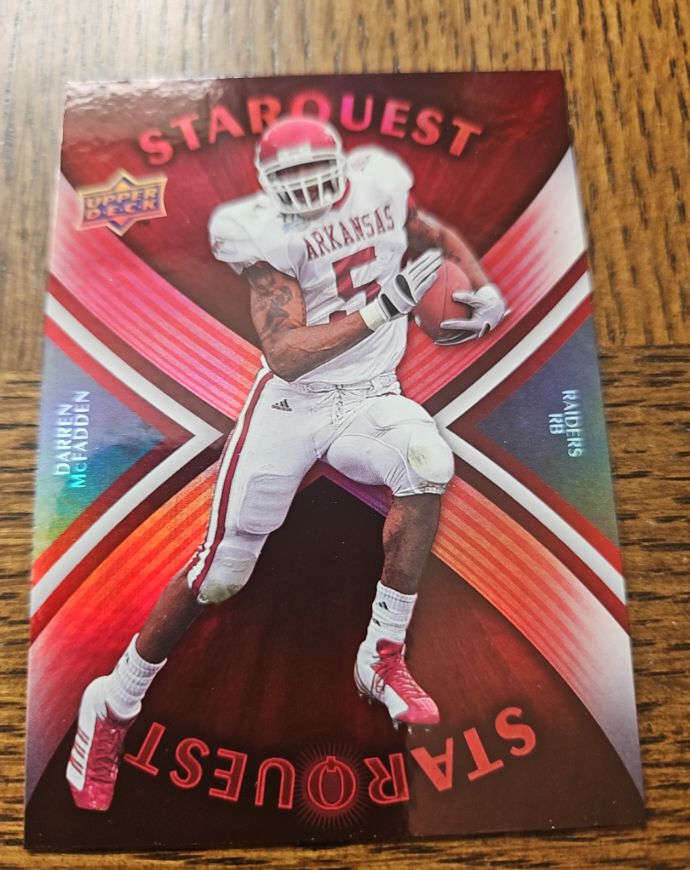 2008 Upper Deck Starquest #SQ8 Darren McFadden — front