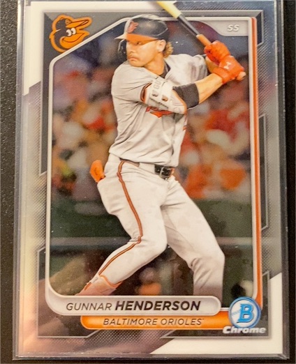 2024 Bowman Chrome #9 Gunnar Henderson — front