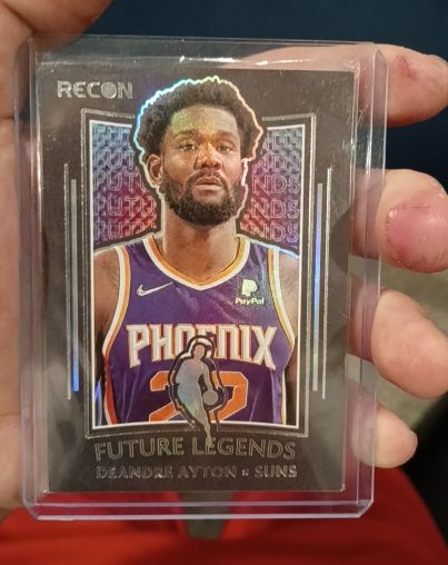 2021-22 Panini Recon #22 Deandre Ayton Future Legends Phoenix Suns — front