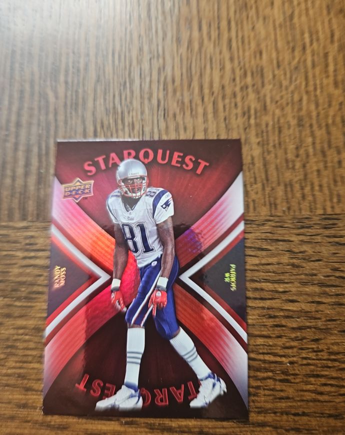 2008 Upper Deck Starquest #SQ26 Randy Moss — front