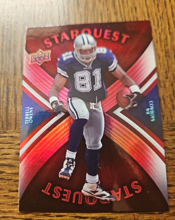 2008 Upper Deck Starquest #SQ28 Terrell Owens — front