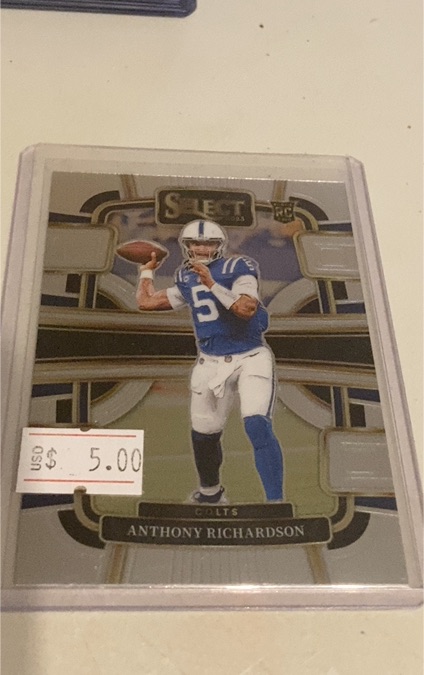 2023 Panini Select - Concourse Anthony Richardson #43 — front