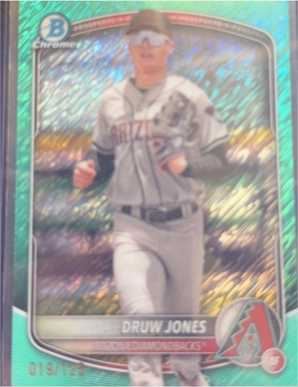 2025 Bowman Chrome Prospects #BCP-138 Druw Jones — front