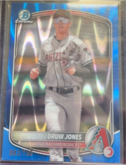 2025 Bowman Chrome Prospects #BCP-138 Druw Jones — front