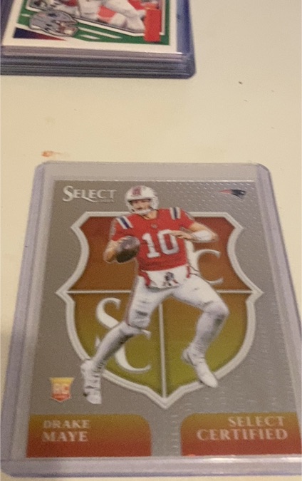 2024 Panini Select #3 Drake Maye — front