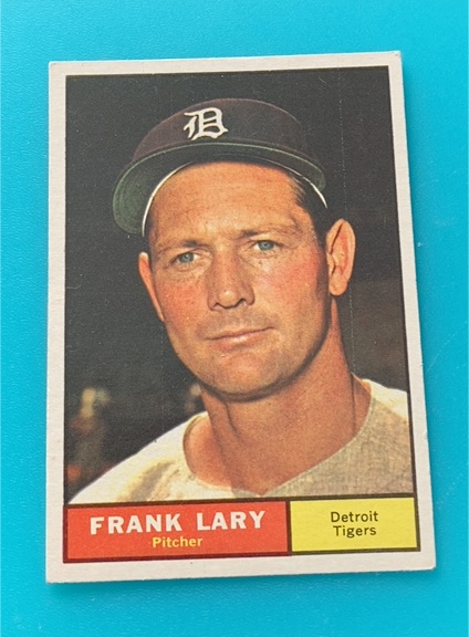 1961 Topps #243 Frank Lary — front