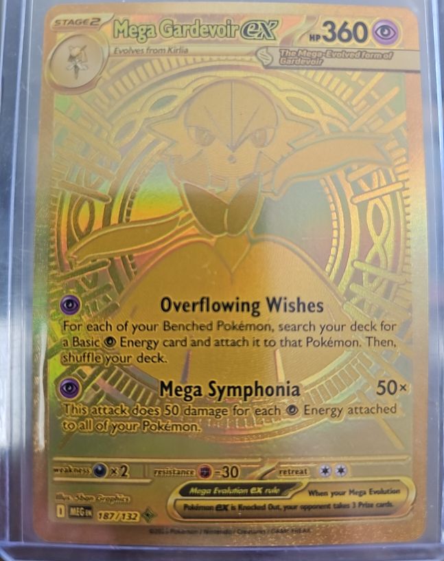 2025 Pokémon Mega Evolution #187 Mega Gardevoir ex — front