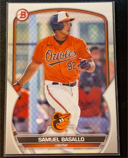 2023 Bowman Draft #BD-179 Samuel Basallo — front
