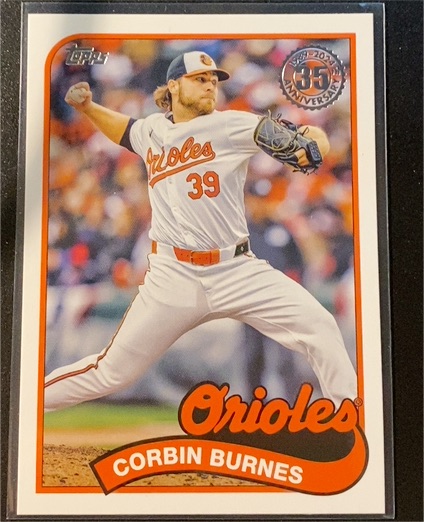 2024 Topps Update #89US-50 Corbin Burnes 1989 Topps Baseball 35th Anniversary — front