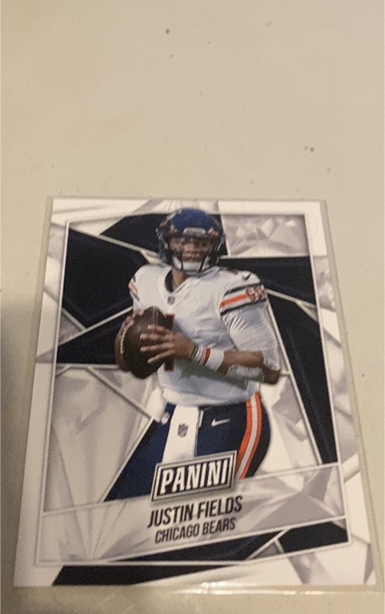 2021 Panini The National #VIP3 Justin Fields — front