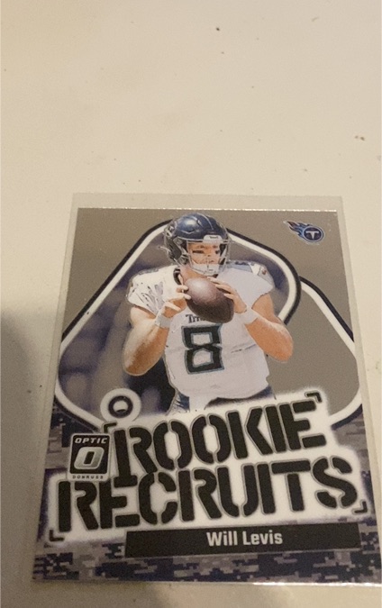 2023 Donruss Optic Rookie Recruits #19 Will Levis — front