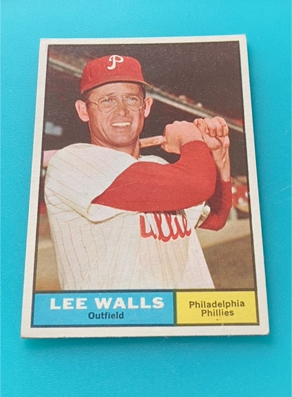1961 Topps #78 Lee Walls — front