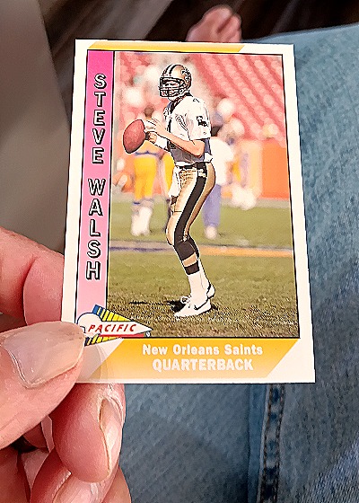 1991 Pacific #239 Steve Walsh — front