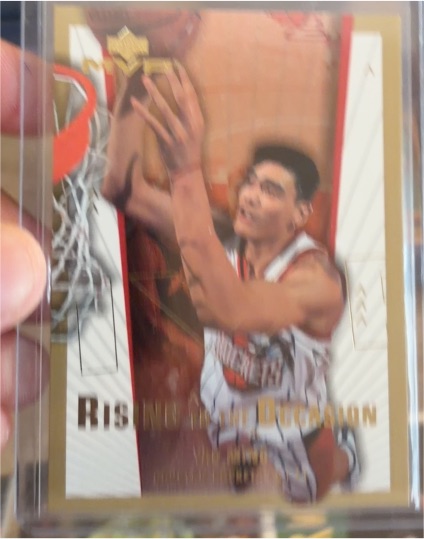 2003-04 Upper Deck MVP #RO8 Yao Ming Rising to the Occasion — front