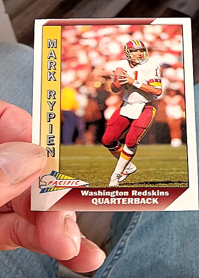 1991 Pacific #531 Mark Rypien — front