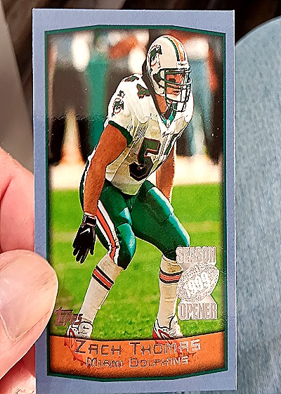 1997 Topps #53 Zach Thomas — front