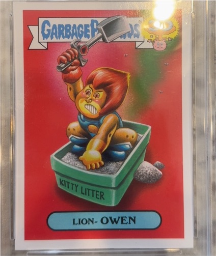 2015 Topps Garbage Pail Kids 30th Anniversary #6b Lion-Owen — front