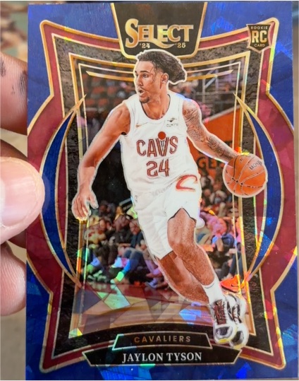 2024-25 Panini Select #77 Jaylon Tyson — front