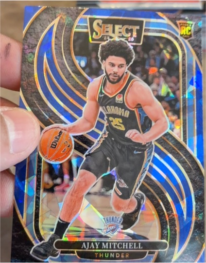 2024-25 Panini Select Premier Level #194 Ajay Mitchell — front