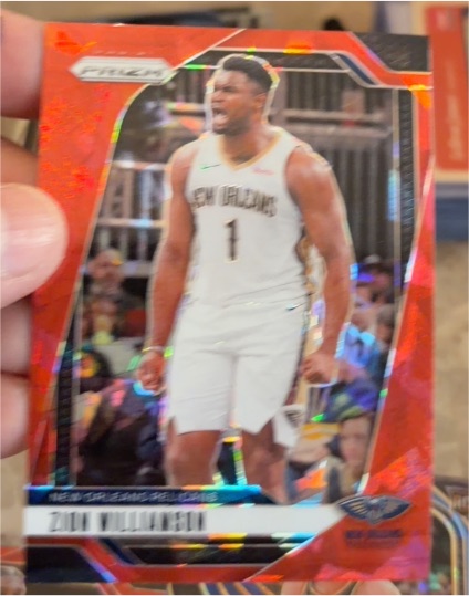 2024-25 Panini Prizm #10 Zion Williamson — front
