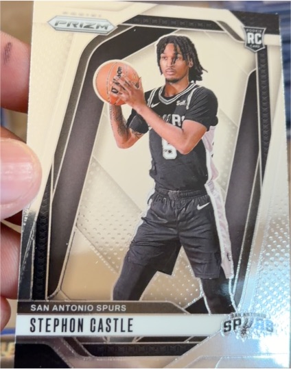 2024-25 Panini Prizm #234 Stephon Castle — front