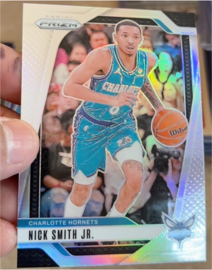2024-25 Panini Prizm #185 Nick Smith Jr. — front
