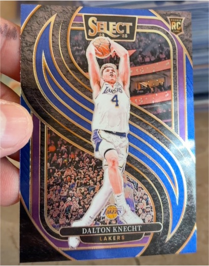 2024-25 Panini Select #186 Dalton Knecht — front