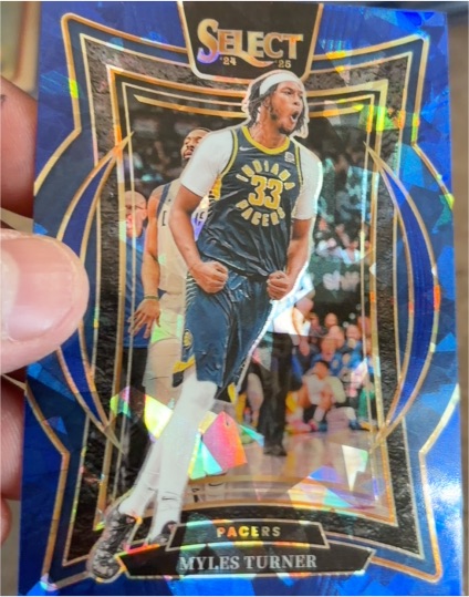 2024-25 Panini Select #4 Myles Turner — front