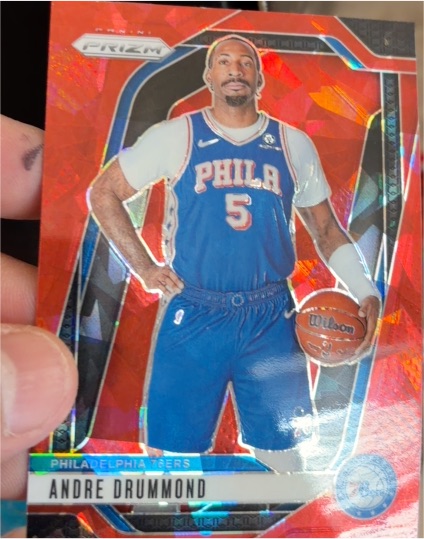 2024-25 Panini Prizm #18 Andre Drummond — front