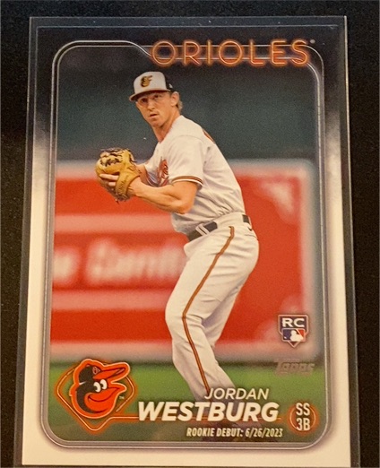 2024 Topps Update #US125 Jordan Westburg — front
