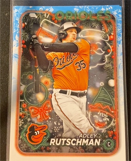 2024 Topps Holiday #H194 Adley Rutschman — front