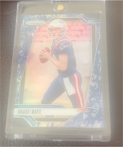 2024 Panini Prizm #329 Drake Maye — front