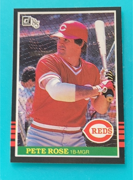 1985 Donruss #641 Pete Rose — front