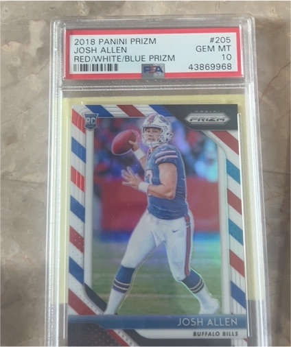 2018 Panini Prizm #205 Josh Allen — front