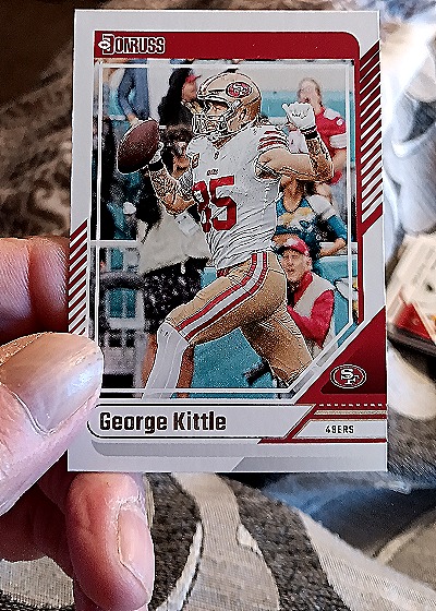 2024 Panini Donruss #112 George Kittle — front