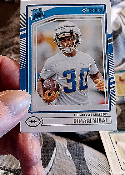 2024 Panini Donruss Rated Rookie #364 Kimani Vidal — back