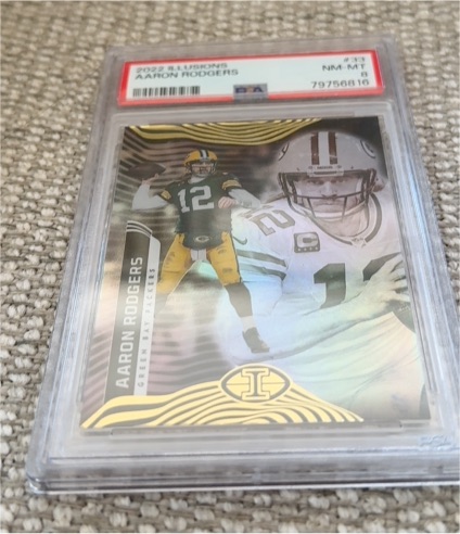 2022 Panini Illusions #33 Aaron Rodgers — front