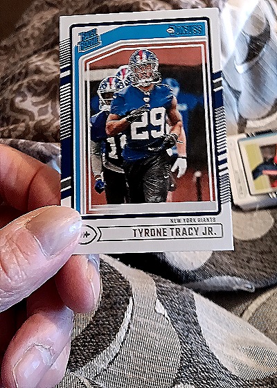 2024 Panini Donruss #364 Tyrone Tracy Jr. — front