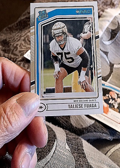 2024 Panini Donruss #310 Taliese Fuaga — front