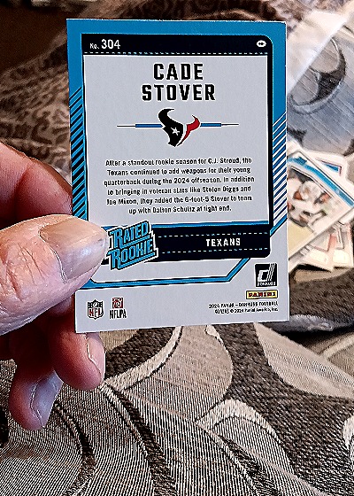 2024 Donruss #304 Cade Stover — back
