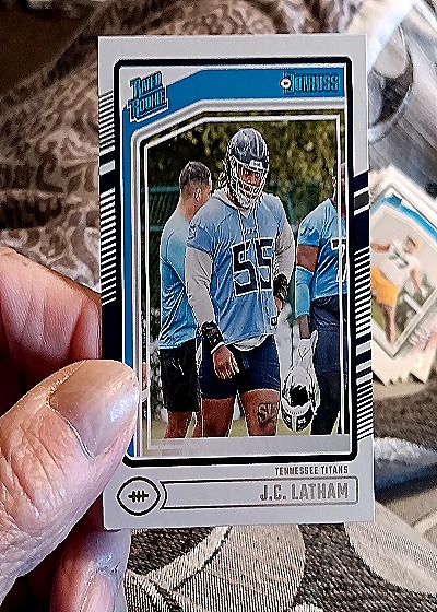 2024 Donruss #340 J.C. Latham — front