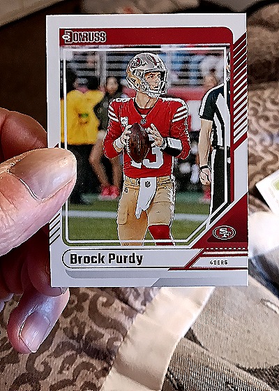 2024 Panini Donruss #150 Brock Purdy — front