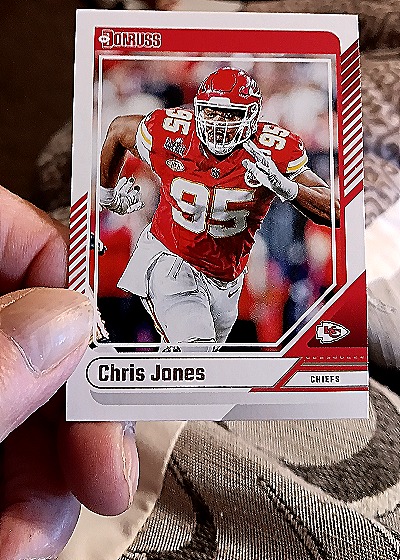 2024 Donruss #69 Chris Jones — front