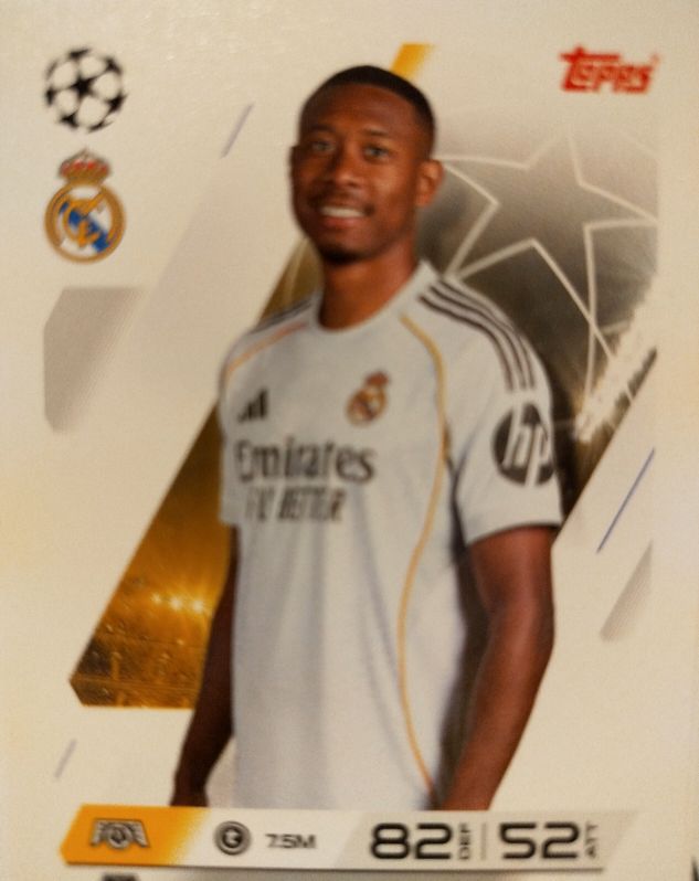 2023 Topps UEFA Champions League #82 David Alaba — front