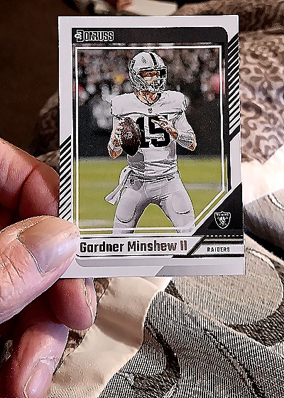 2024 Donruss Football #227 Gardner Minshew II — front