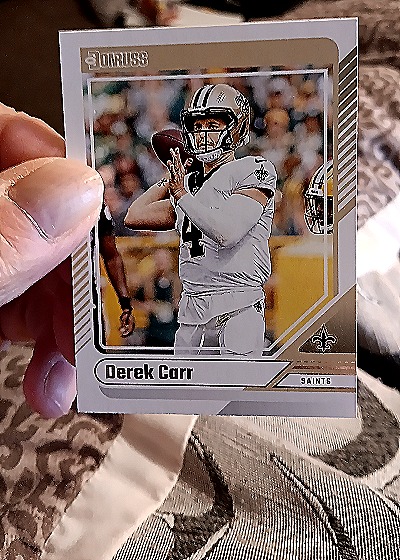2024 Panini Donruss #60 Derek Carr — front